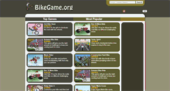 Desktop Screenshot of bikegame.org